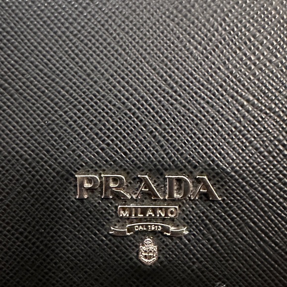 Prada Black Saffiano Leather Wallet - Picture 6 of 6